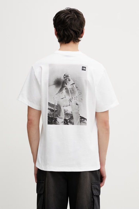 Odzież The North Face Expedition Photo t-shirt bawełniany męski NF0A8G9KFN41 biały