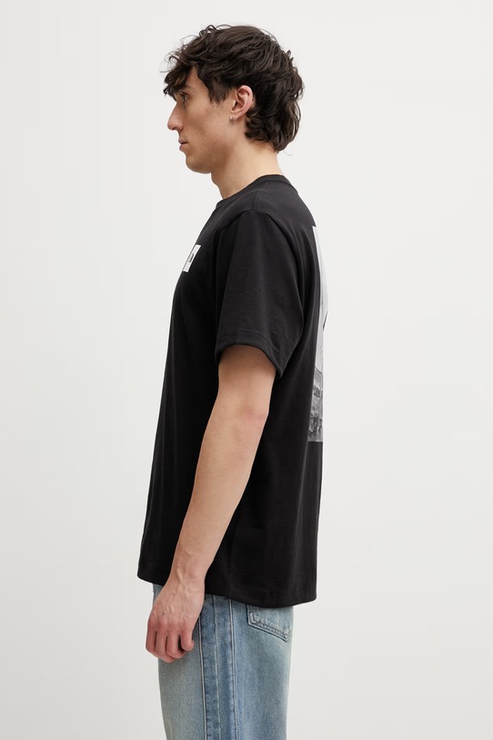 The North Face Expedition Photo t-shirt bawełniany męski NF0A8G9KJK31 czarny SS26