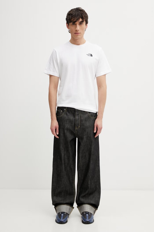 The North Face Energy t-shirt bawełniany męski NF0A8G9VFN41 biały SS26
