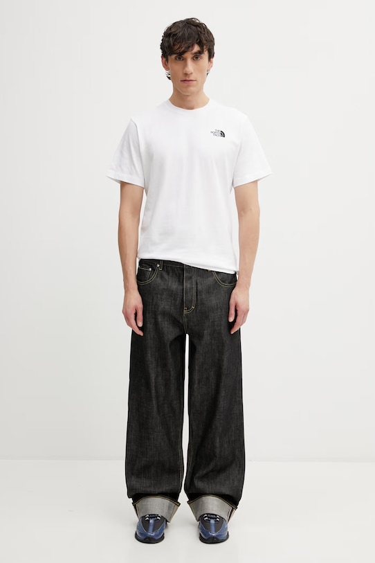 The North Face Energy t-shirt bawełniany męski NF0A8G9VFN41 biały SS26
