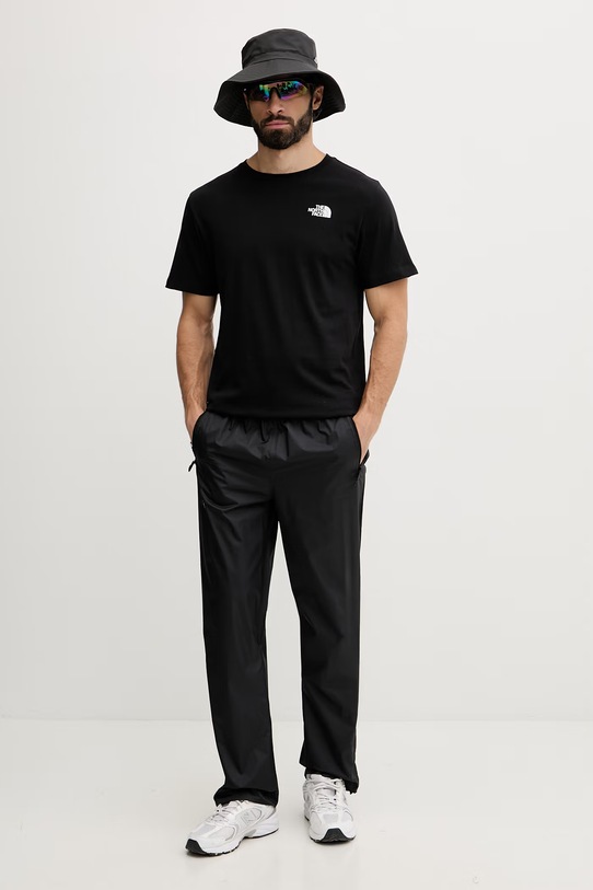 The North Face t-shirt męski bawełniany Energy NF0A8G9VJK31 czarny SS26