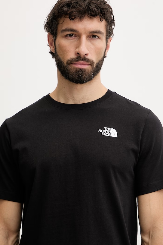 The North Face t-shirt męski bawełniany Energy czarny NF0A8G9VJK31