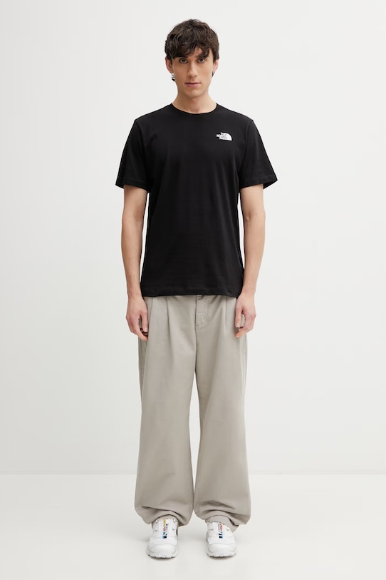 The North Face Energy t-shirt męski bawełniany NF0A8G9VJK31 czarny