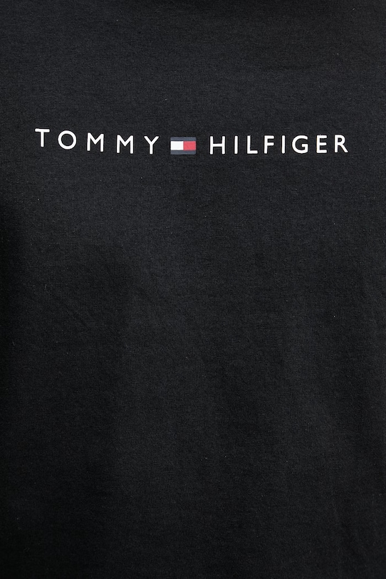 Tommy Hilfiger tričko pánske bavlnené UM0UM03643 čierna