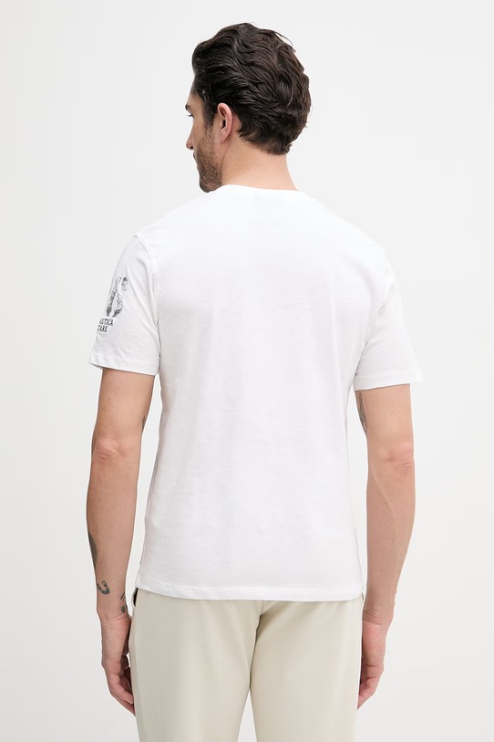 Îmbrăcăminte Aeronautica Militare tricou din bumbac TS2525UJ00686 alb