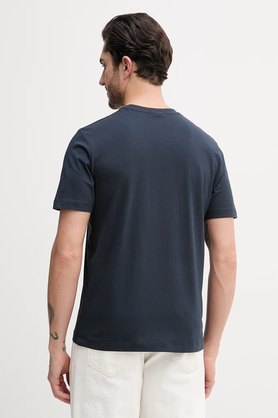 Odzież Aeronautica Militare t-shirt bawełniany TS2533UJ00641 granatowy