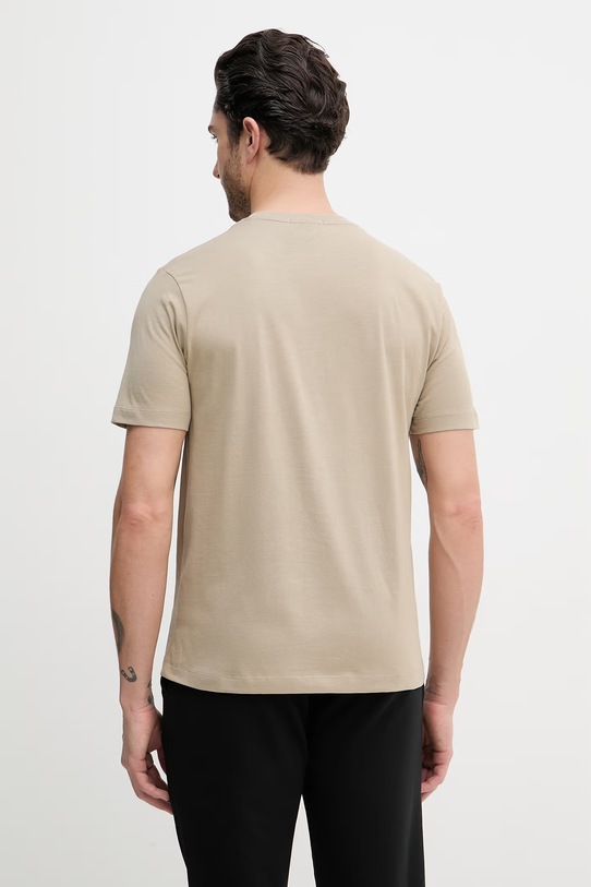 Odzież Aeronautica Militare t-shirt bawełniany TS2533UJ00641 zielony