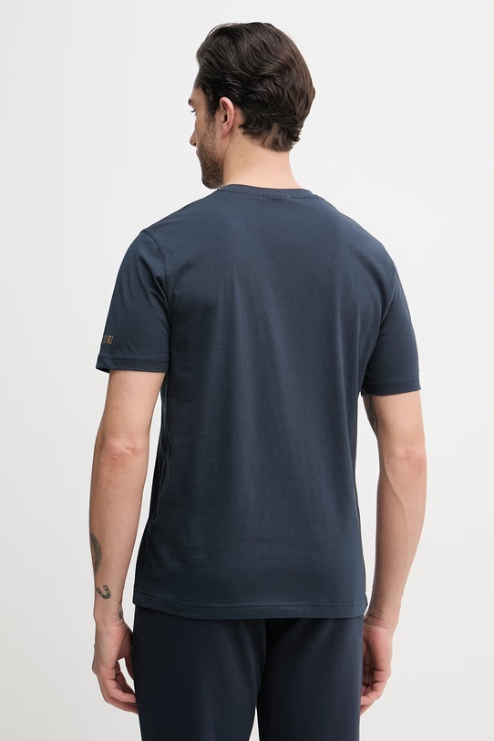 Odzież Aeronautica Militare t-shirt bawełniany TS2534UJ00641 granatowy