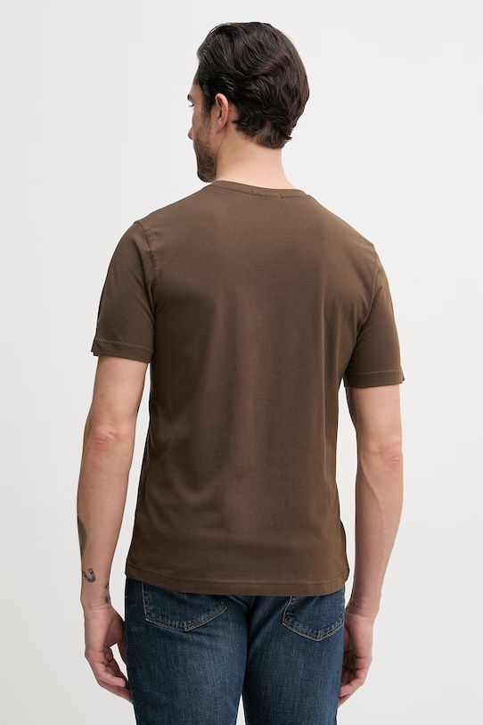 Oblačila Bombažna kratka majica Aeronautica Militare TS2534UJ00641 rjava