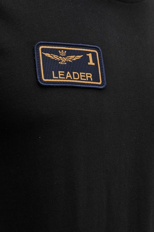 Aeronautica Militare t-shirt bawełniany TS2544UJ00592 czarny