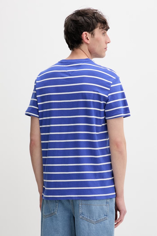 Îmbrăcăminte Tommy Jeans tricou pentru bărbați, din bumbac DM0DM22544 albastru
