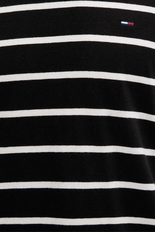 Tommy Jeans T-shirt męski bawełniany DM0DM22544 czarny