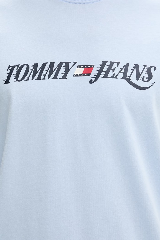 Tommy Jeans T-shirt męski bawełniany DM0DM22548 niebieski
