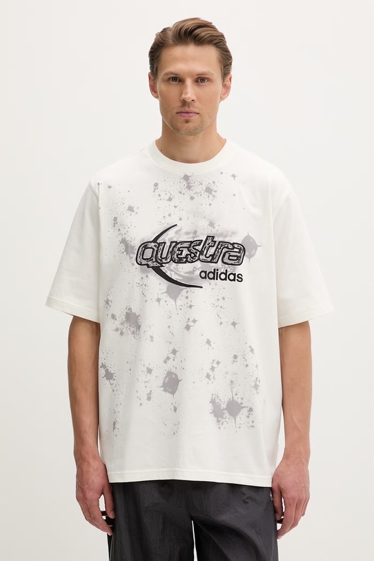 adidas Originals tričko pánske bavlnené béžová KX4842