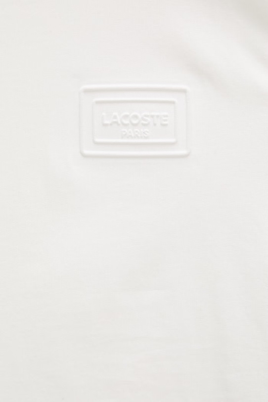 Lacoste t-shirt męski bawełniany TH0753 biały