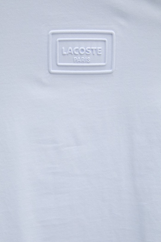 Lacoste T-shirt męski bawełniany TH0753 niebieski