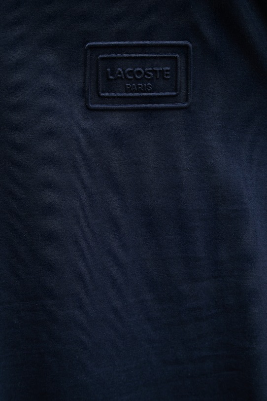 Lacoste t-shirt męski bawełniany TH0753 granatowy