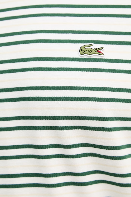 Lacoste t-shirt męski bawełniany TH0874 zielony