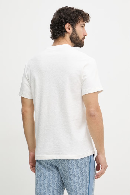 Ρούχα Lacoste t-shirt ανδρικό βαμβακερό TH1979 λευκό