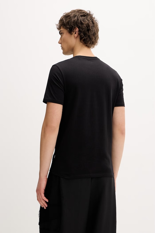 Odzież Guess Jeans t-shirt bawełniany M6GIB4.K8HM0 czarny