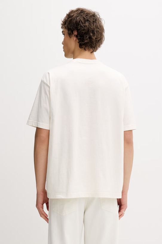 Oblečenie Bavlnené tričko Guess Jeans M6GIB8.K8FQ4 béžová