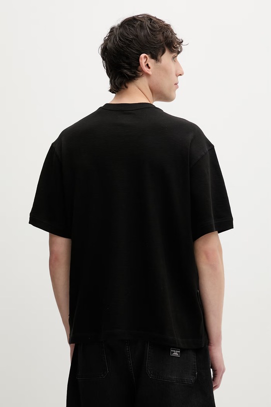 Odzież Guess Jeans t-shirt męski bawełniany M6GI00.KE731 czarny