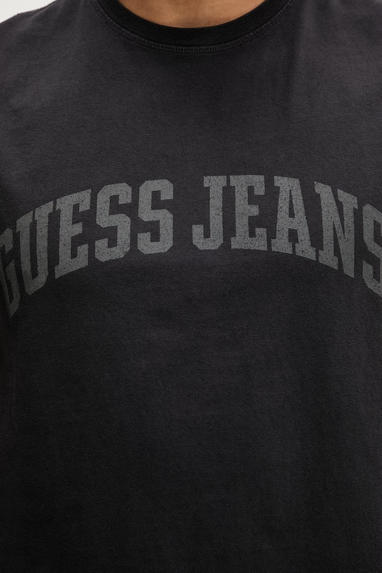 Guess Jeans t-shirt bawełniany M6GPB2.K8FQ4 czarny