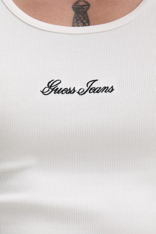 Guess Jeans top męski z bawełny M6GP05.KA0H1 beżowy