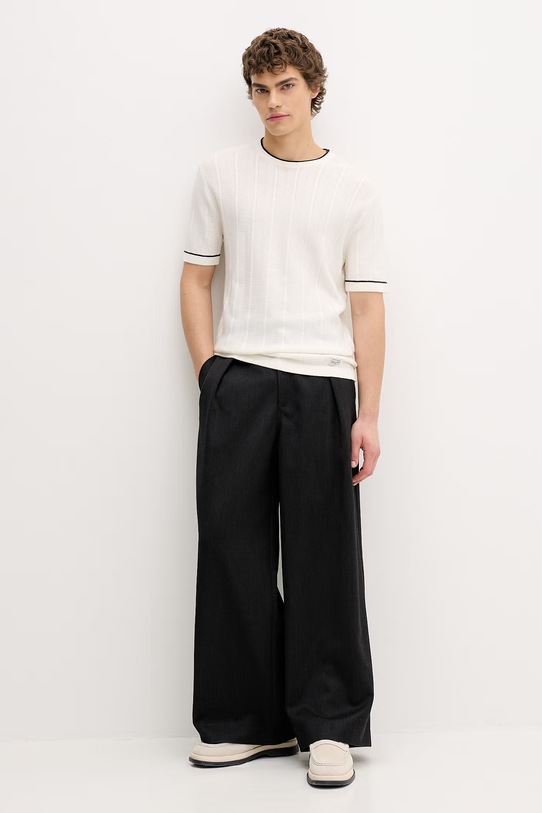 Guess Jeans pánske bavlnené M6GR00.Z4511 béžová SS26