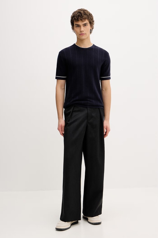 Guess Jeans pánsky bavlnený M6GR00.Z4511 tmavomodrá SS26