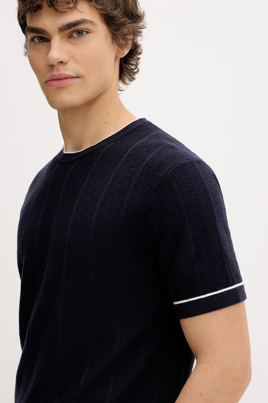 Guess Jeans pánsky bavlnený tmavomodrá M6GR00.Z4511