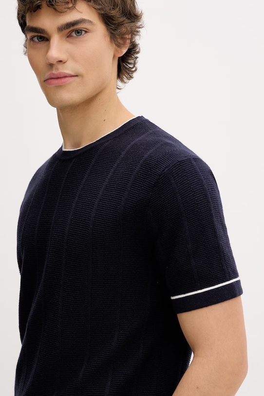 Guess Jeans pánsky bavlnený tmavomodrá M6GR00.Z4511