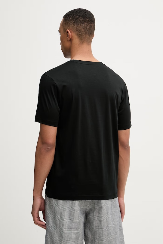 Oblečenie BOSS Green tričko pánske bavlnené BOSS X PORSCHE 50562696 čierna