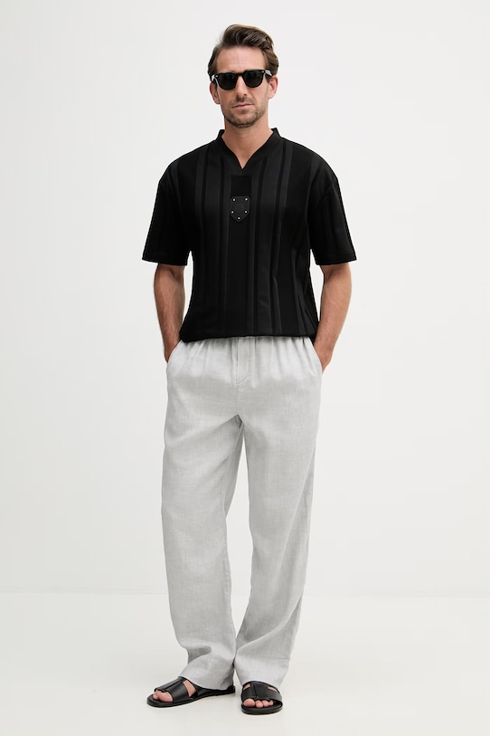 BOSS Green футболка чоловіча бавовняна 50554645 чорний SS26