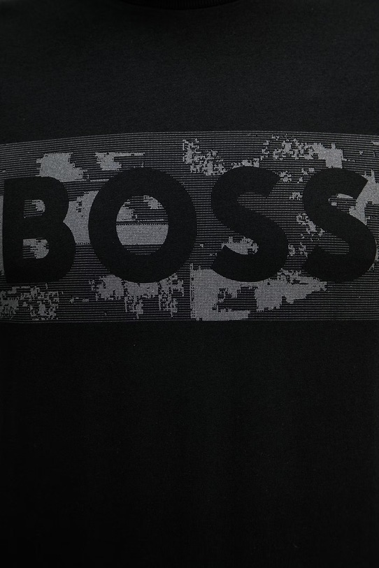 BOSS Green футболка чоловіча з бавовною 50559363 чорний