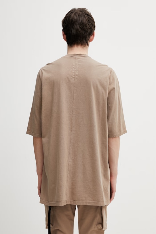 Odzież Rick Owens DRKSHDW t-shirt bawełniany Jumbo DU01F4274.RN beżowy