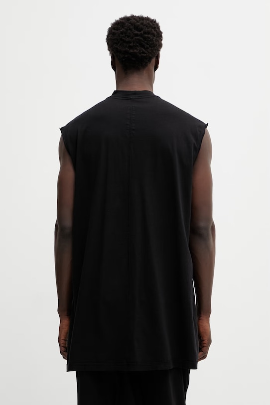 Odzież Rick Owens DRKSHDW t-shirt bawełniany Tarp DU01F4158.RN czarny
