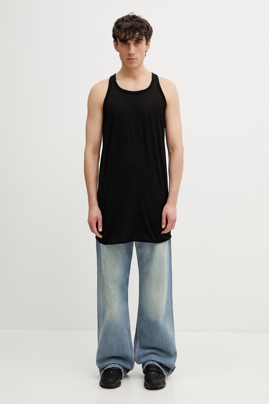 Rick Owens DRKSHDW t-shirt in cotone DU01F4169.BH nero