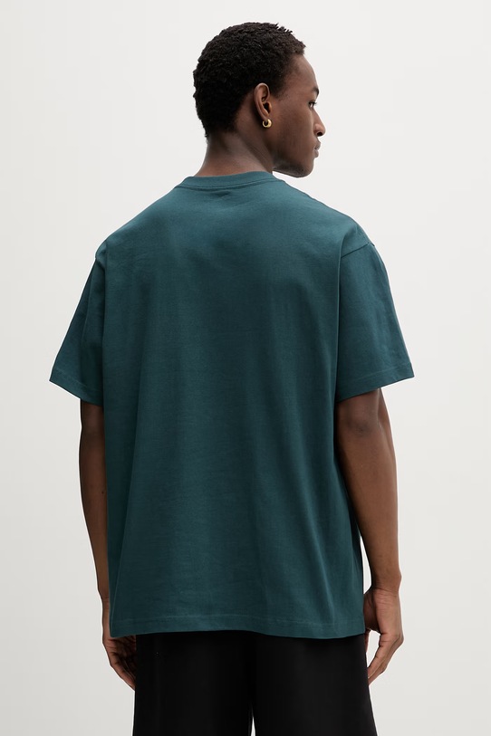 Odzież Vans t-shirt damski bawełniany VN000P1PFRJ1 zielony