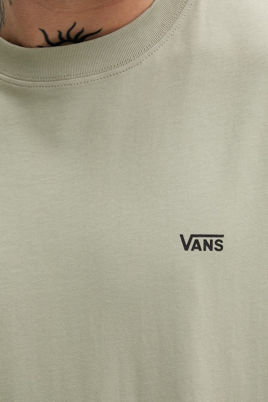Vans t-shirt męski bawełniany VN000R9XFSG1 zielony