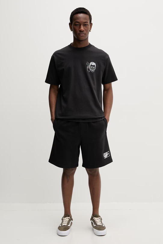 Vans t-shirt męski bawełniany VN000TQDBLK1 czarny SS26