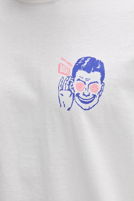 Vans t-shirt męski bawełniany VN000TQDWHT1 biały