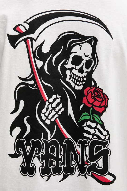 Vans t-shirt męski bawełniany VN000VW1WHT1 biały