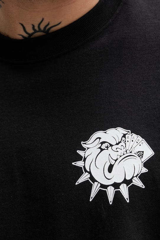 Vans t-shirt męski bawełniany VN000XHRBLK1 czarny