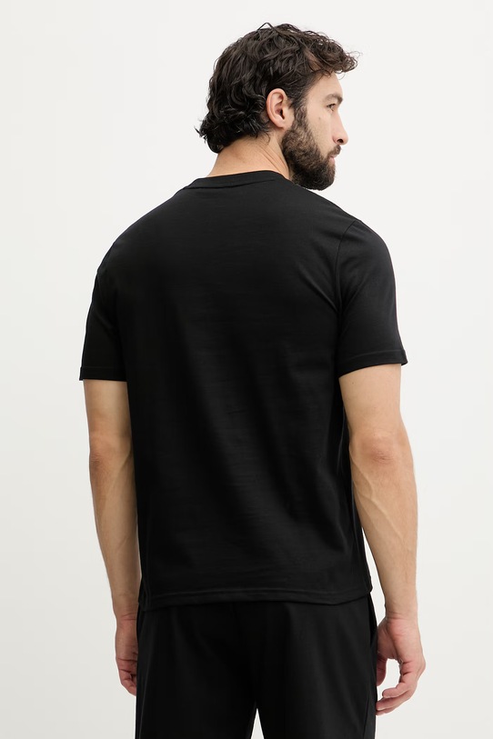 Oblačila BOSS loungewear kratka majica moška bombažna 50561470 črna