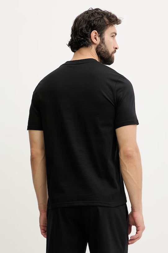 Oblačila BOSS loungewear kratka majica moška bombažna 50561470 črna