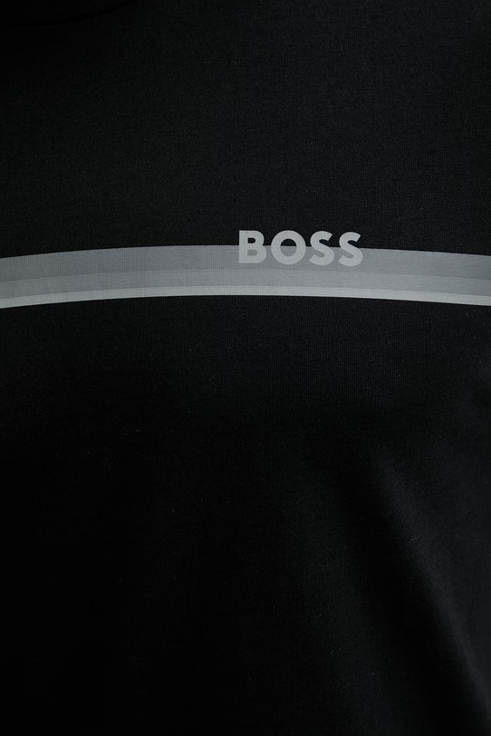 BOSS loungewear kratka majica moška bombažna 50561470 črna