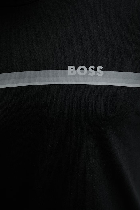 BOSS loungewear kratka majica moška bombažna 50561470 črna