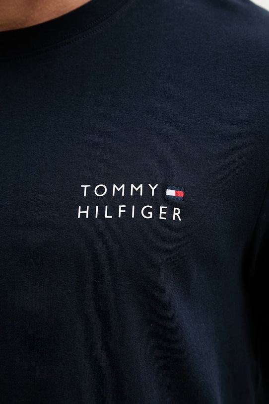 Tommy Hilfiger tričko pánské bavlněné MW0MW42370 námořnická modř