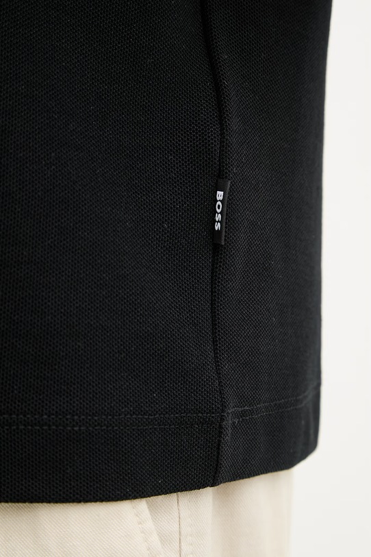 BOSS tričko pánske bavlnené Taut 40 50559847 čierna